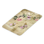 Alte Rosen Magnet (Linke Seite)