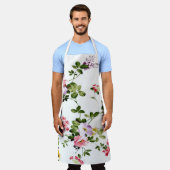 Alte Rosen Schürze (Getragen)