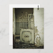 Alte rostige Tür in Mayen, Deutschland Postkarte (Vorne/Hinten)