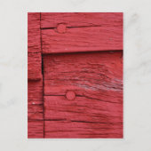 Alte rote Farbe Postkarte (Vorderseite)