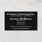 Alte rote Scheune Visitenkarte (Rückseite)