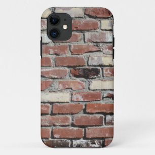 Alte rote Ziegelmauer iPhone 11 Hülle