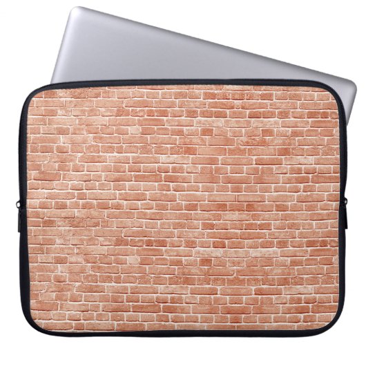 Alte, rote Ziegelmauer. Laptopschutzhülle (Vorderseite)