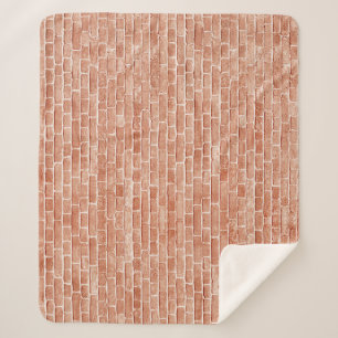 Alte, rote Ziegelmauer. Sherpadecke
