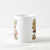 Alte Row Smokin Fleisch und Klatschen Wangen Kaffeetasse (Mittel)