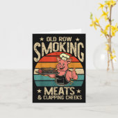 Alte Rows Smokin Fleisch und Klatschen Wangen Funn Karte (Gelbe Blume)