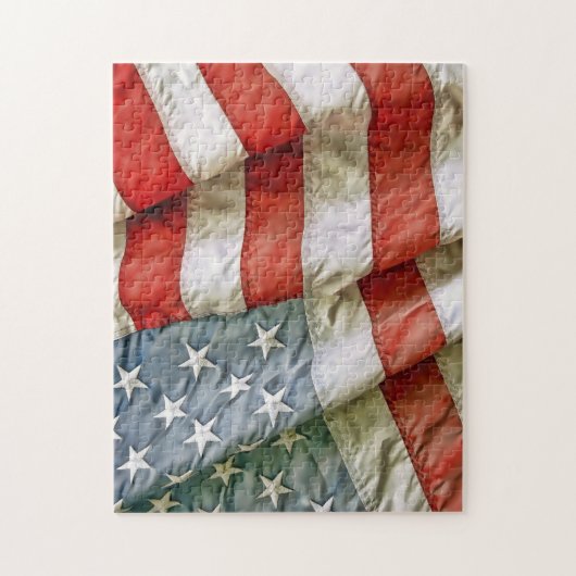 Alte Ruhm-Sterne u. Streifen Puzzle (Vertikal)