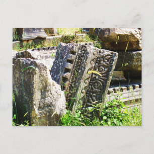 Alte Ruinen in Ephesus Postkarte
