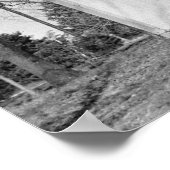 Alte Rundholzkapelle Poster (Ecke)