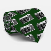 Alte russische Kamera - Dunkelgrün Krawatte (Gerollt)