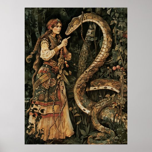 Alte russische Kunst von Viktor Vasnetsov Slavic G Poster (Vorne)