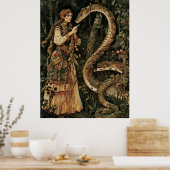 Alte russische Kunst von Viktor Vasnetsov Slavic G Poster (Küche)