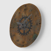 Alte Rustenuhr Große Wanduhr (Winkel)