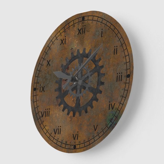 Alte Rustenuhr Große Wanduhr (Winkel)