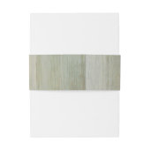 Alte rustikale Holz Textur Hochzeit Einladungsbanderole (Rückseitenbeispiel)