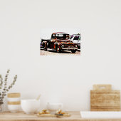 Alte Rustikale Lkw Fotografie Poster Art (Küche)