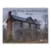 Alte Sachen, Aufgeben und Zerfall: Volumen 2 Kalender (Titelbild)