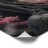 Alte Sakura Poster (Ecke)