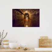 Alte Saline Salz Minentunnel Poster (Küche)