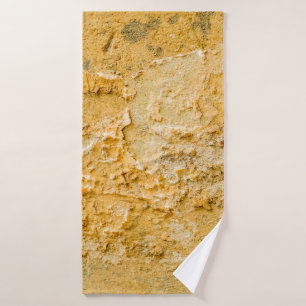 Alte Sandsteinstruktur.Stein, Textur, abstrakt, ei Badehandtuch
