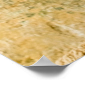 Alte Sandsteinstruktur.Stein, Textur, abstrakt, ei Poster (Ecke)