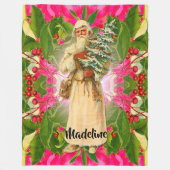 Alte Sankt vom letzten viktorianischen Fleecedecke (Vorderseite)