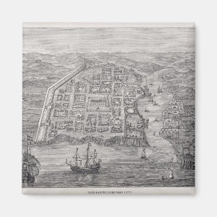 Alte Santo- Domingostadt Magnet