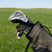 Alte Schädel-Skizze Golf Headcover (In SItu)
