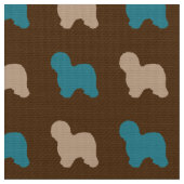 Alte Schafe Stoff (Nahaufnahme)