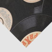 alte Schallplatten Seidenpapier (Detail)