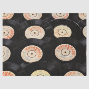 alte Schallplatten Seidenpapier