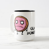 Alte Schaumgummiringe: Tasse (Vorderseite Links)