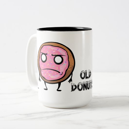 Alte Schaumgummiringe: Tasse (Vorderseite Links)