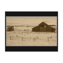 Alte Scheune außerhalb von Weiser Idaho