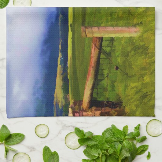 Alte Scheune Handtuch (Gefaltet)