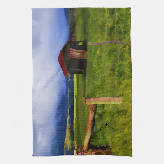 Alte Scheune Handtuch (Vertikal)