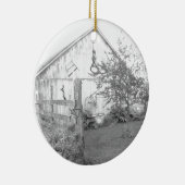 Alte Scheune Keramik Ornament (Rechts)
