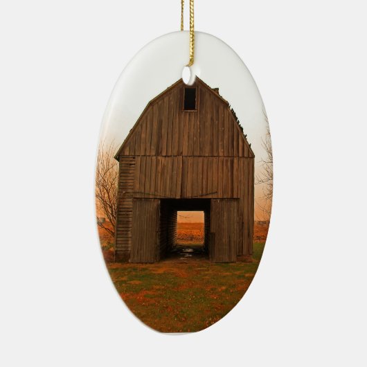 alte Scheune Keramik Ornament (Rechts)