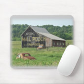 Alte Scheune Mail Pouch Tabakwerbung Mousepad (Mit Mouse)