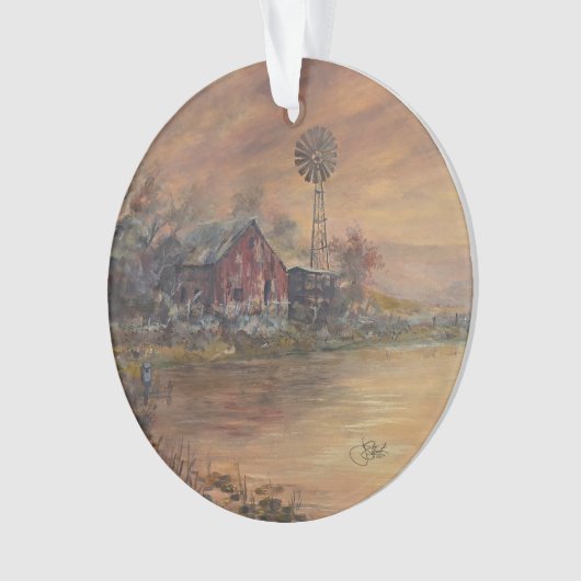 Alte Scheune Ornament (Vorderseite)