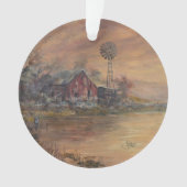 Alte Scheune Ornament (Vorderseite)