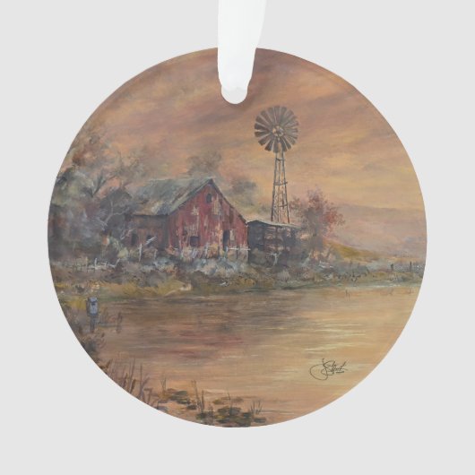 Alte Scheune Ornament (Vorderseite)