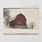 alte Scheune Postkarte (Vorderseite)