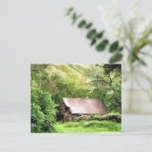 ALTE SCHEUNE POSTKARTE (Stehend Vorderseite)