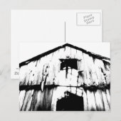 Alte Scheune Postkarte (Vorne/Hinten)