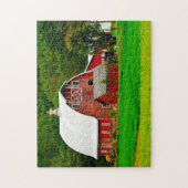 Alte Scheune Wisconsin. Puzzle (Vertikal)