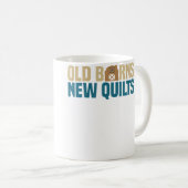 Alte Scheunen Neue Quilts Quiltkunst Handwerkskun Kaffeetasse (VorderseiteRechts)