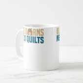 Alte Scheunen Neue Quilts Quiltkunst Handwerkskun Kaffeetasse (Vorderseite Links)