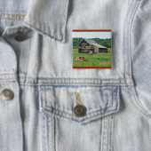 Alte Scheunen-Post-Beutel-Tabak-Werbung Button (Beispiel)