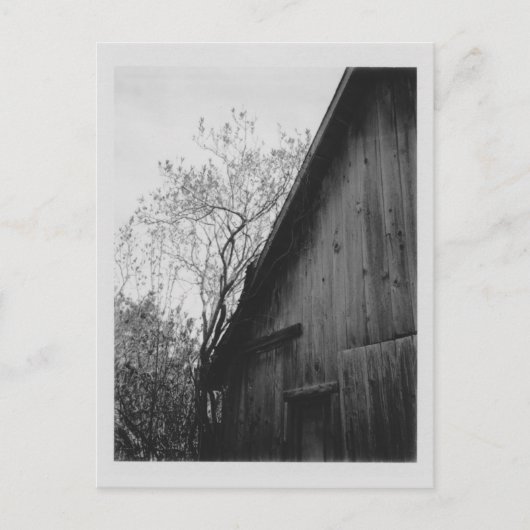 Alte Scheunen-Postkarte Postkarte (Vorderseite)